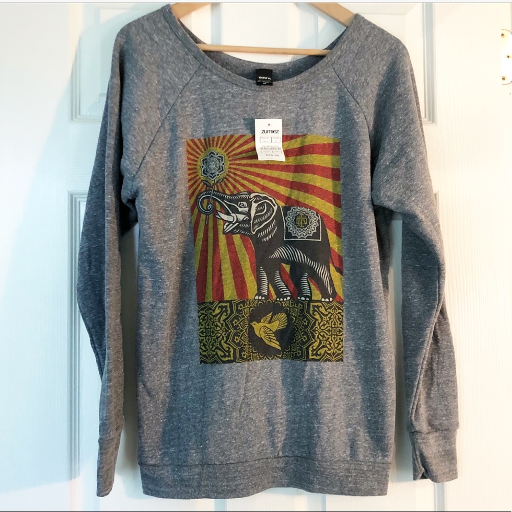 NWT Obey crewneck